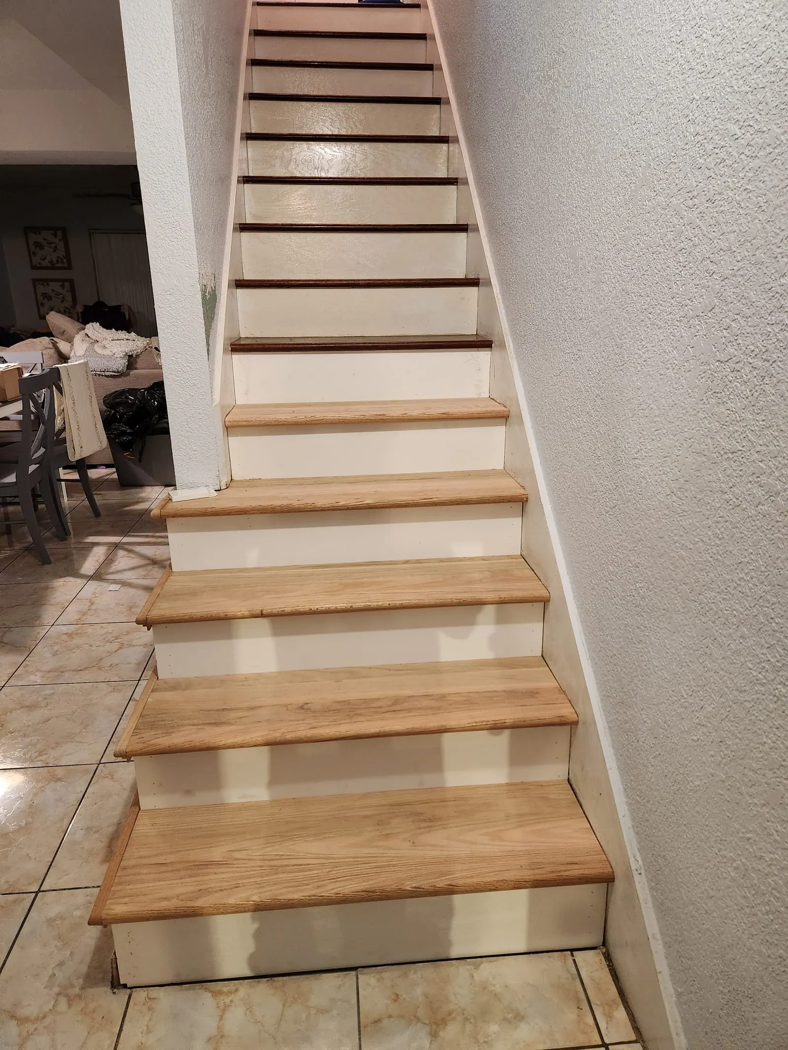 Finished staircase after PalmPro repair
