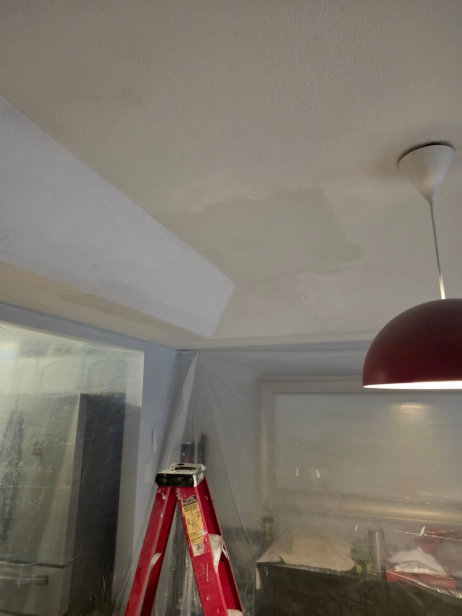 Interior before PalmPro ceiling and wall painting