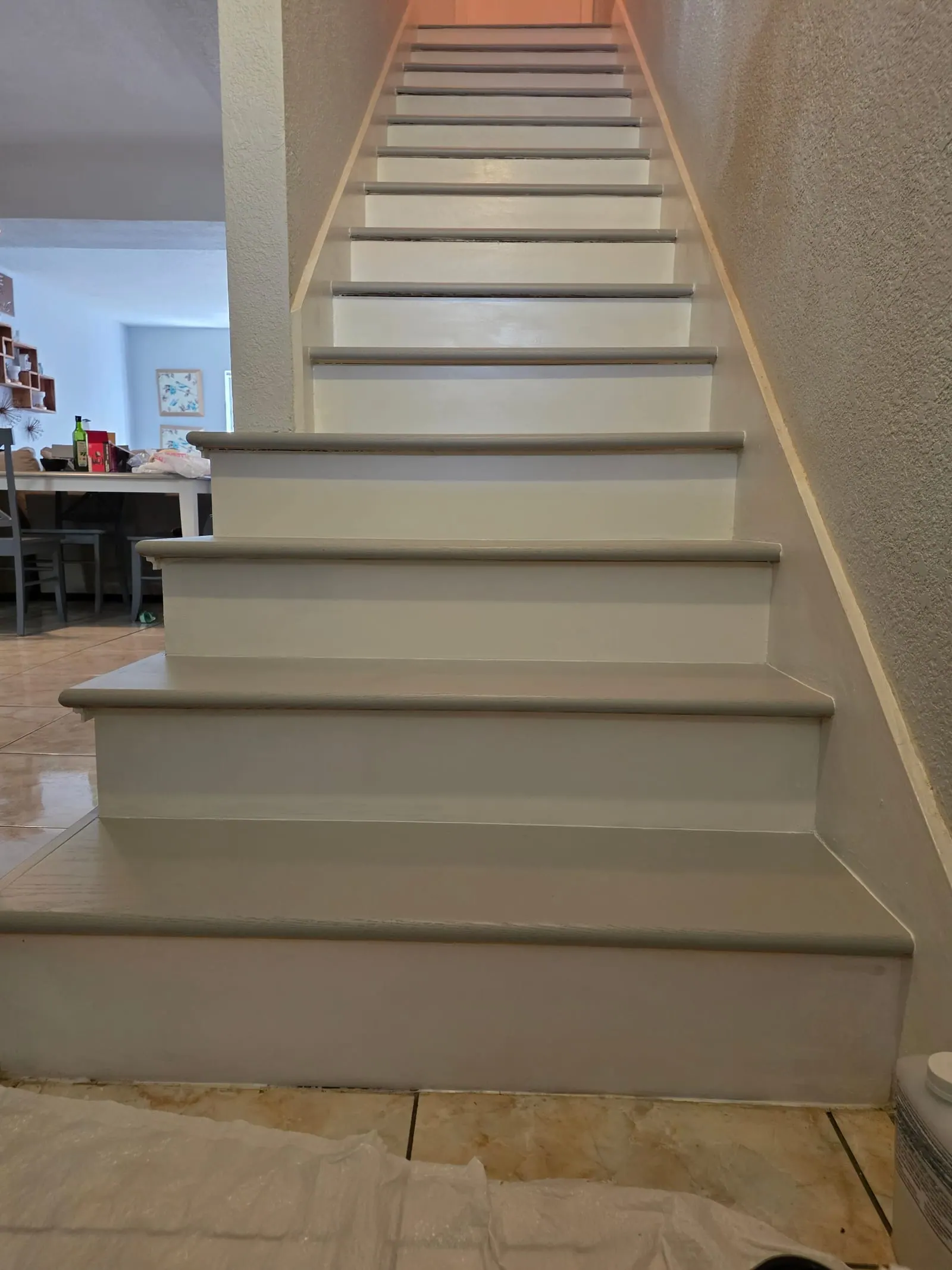 Completed PalmPro stairway painting project